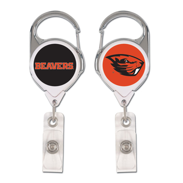 Porta credencial retráctil premium de Oregon State Beavers