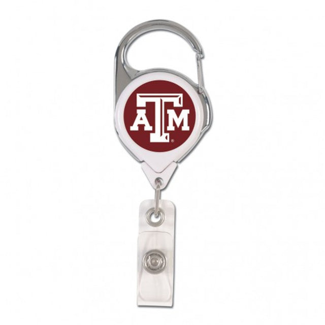 Porta credencial retráctil premium de Texas A&amp;M Aggies