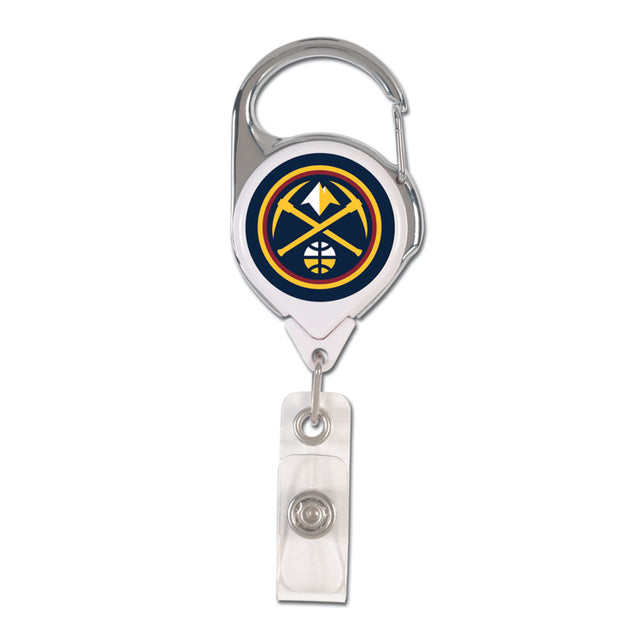 Denver Nuggets Badge Holder Premium Retractable