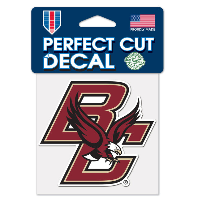 Boston College Eagles Decal 4x4 Perfect Cut Color