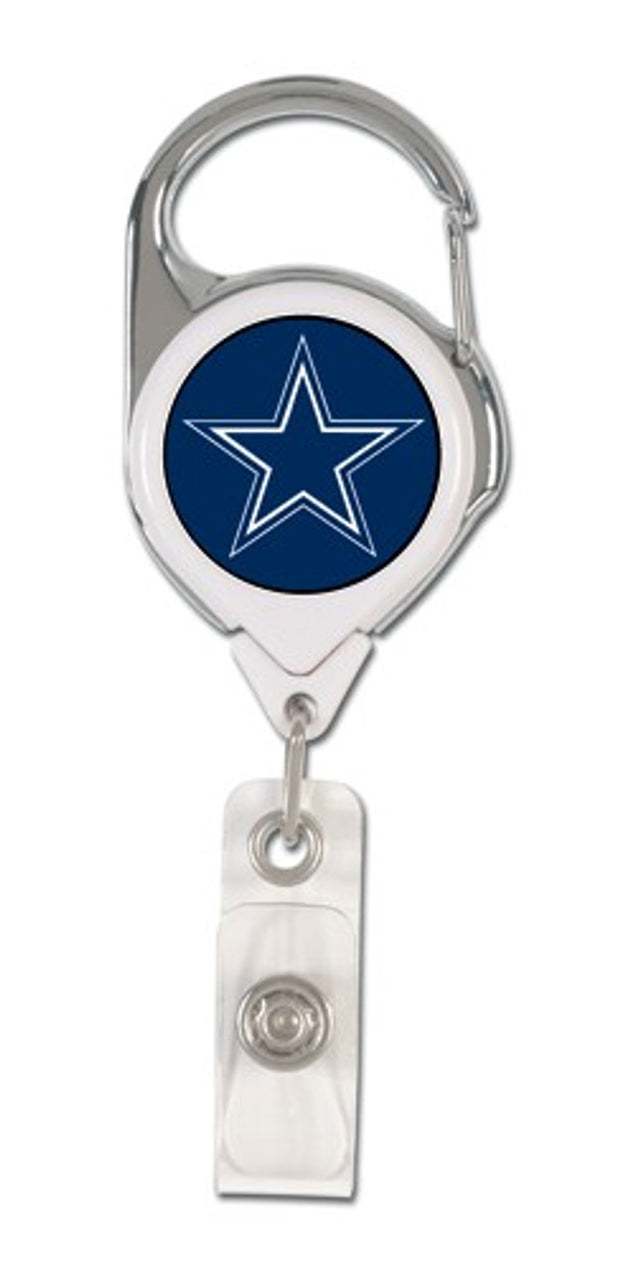 Porta credencial retráctil premium de los Dallas Cowboys