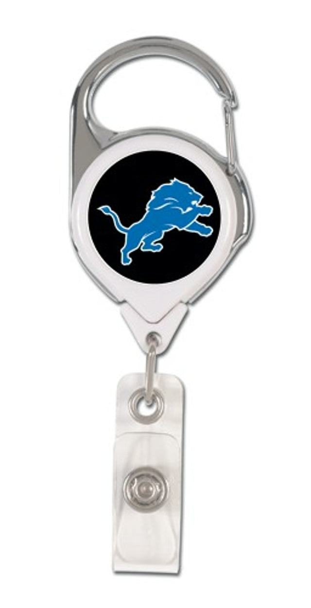 Porta credencial retráctil premium de los Detroit Lions