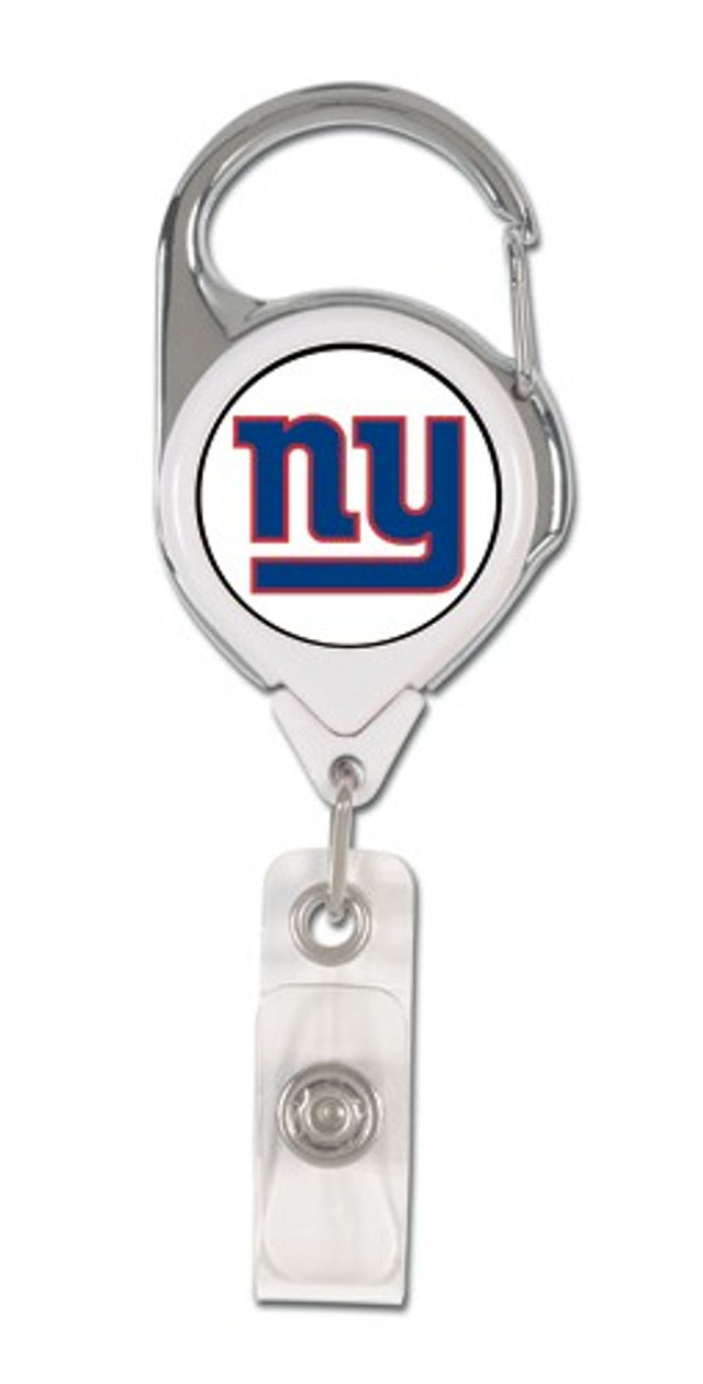 Porta credencial retráctil premium de los New York Giants