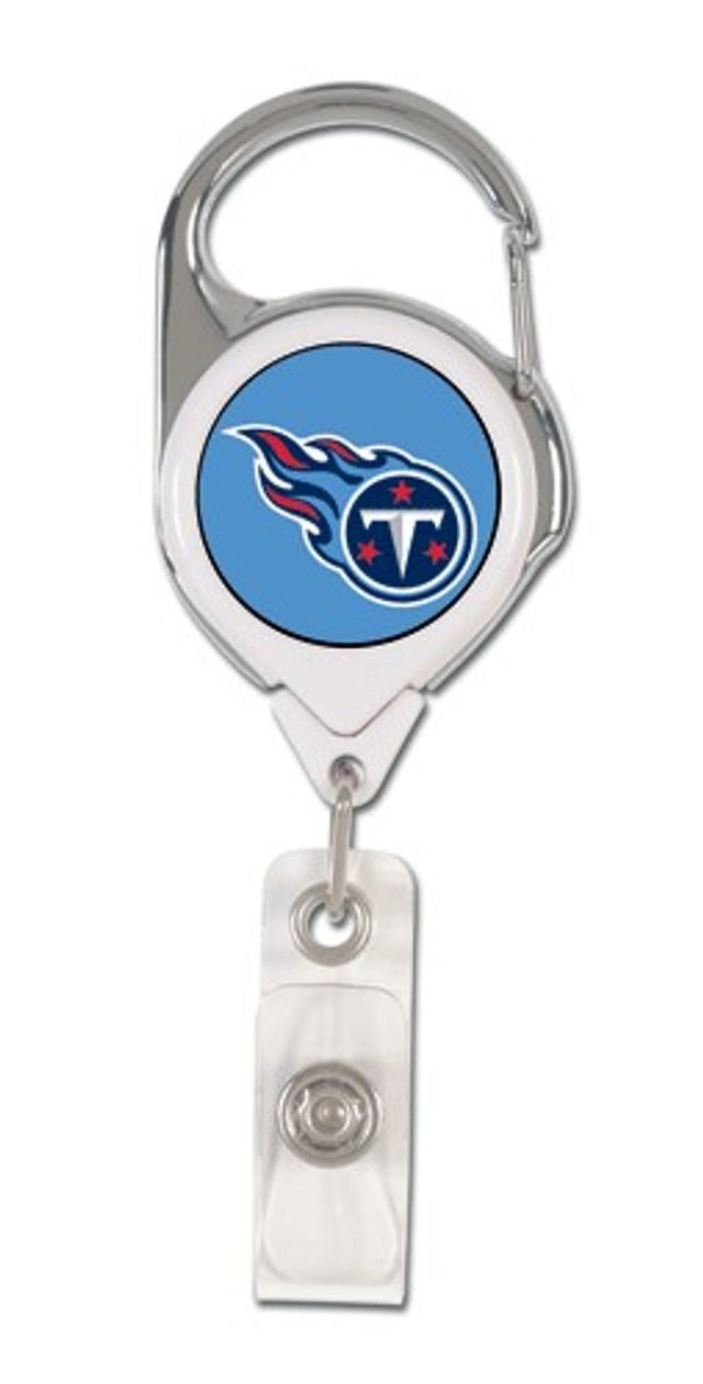 Porta credencial retráctil premium de Tennessee Titans