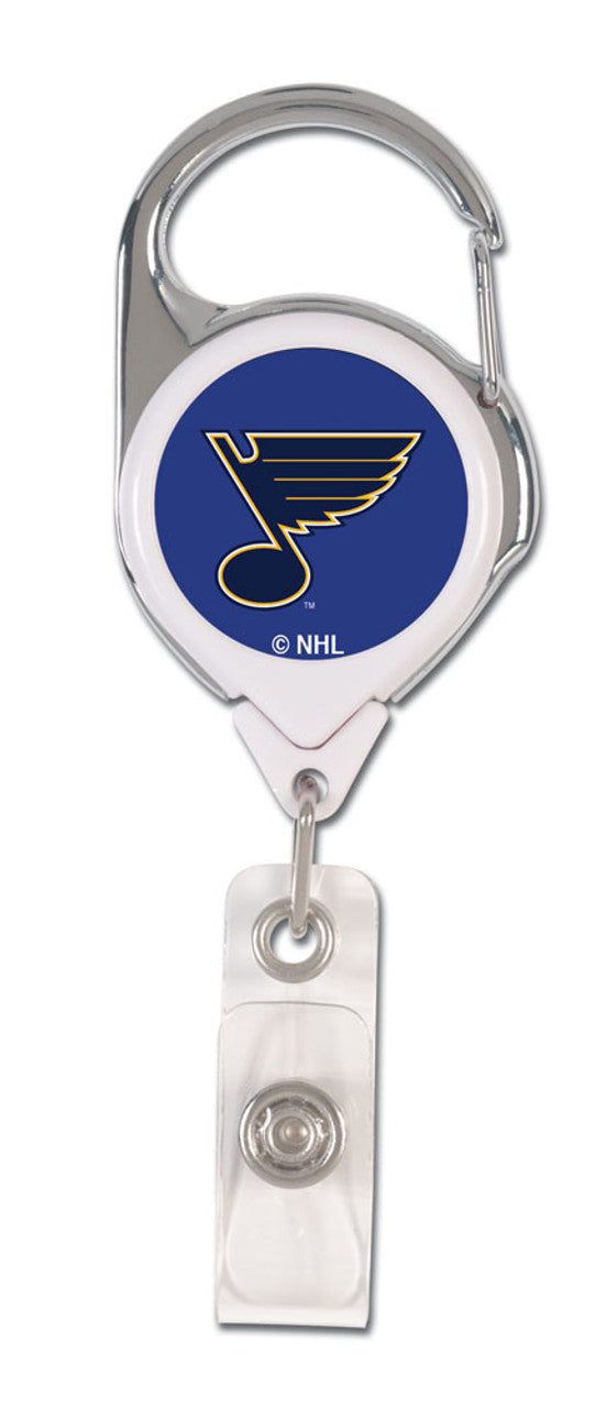 Porta credencial retráctil premium de St. Louis Blues