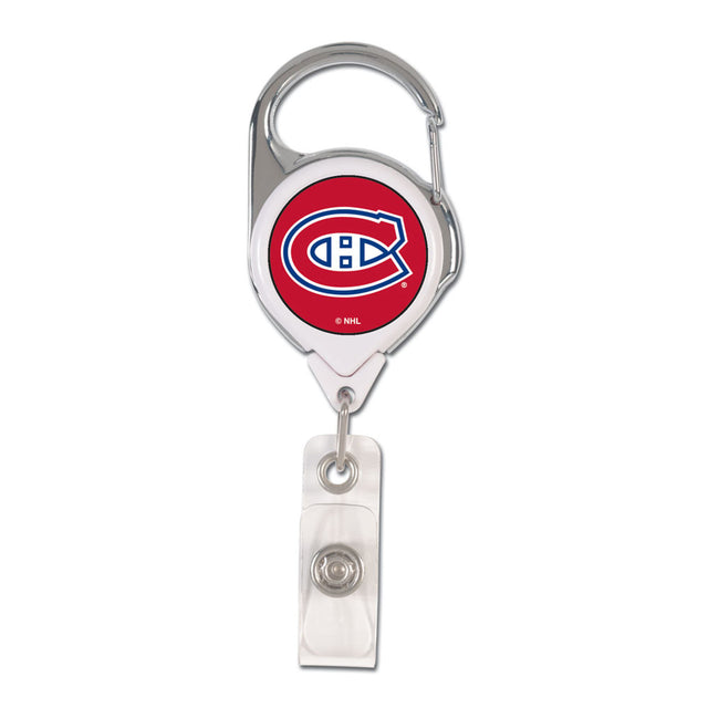 Montreal Canadiens Badge Holder Premium Retractable