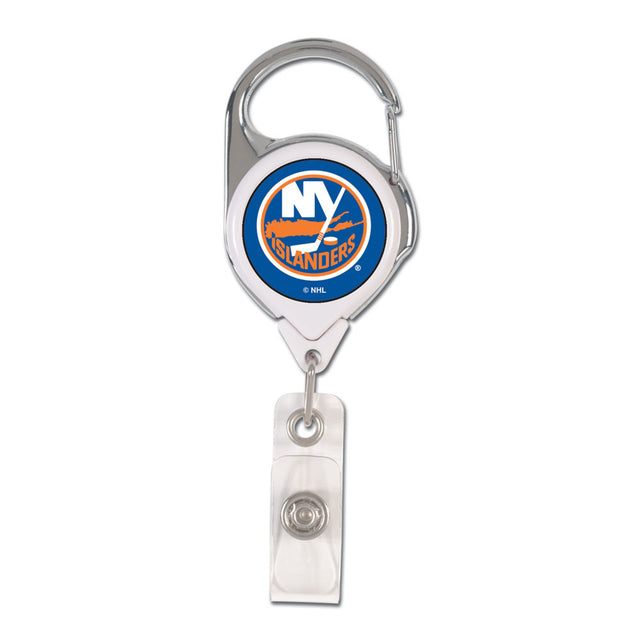 Porta credencial retráctil premium de los New York Islanders