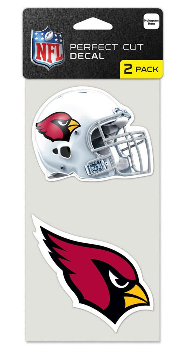 Arizona Cardinals Set of 2 Die Cut Decals