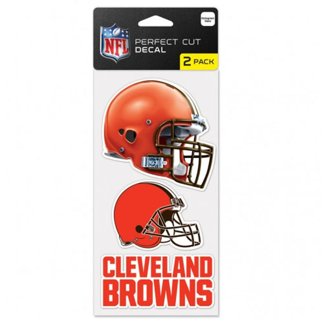 Cleveland Browns Set of 2 Die Cut Decals