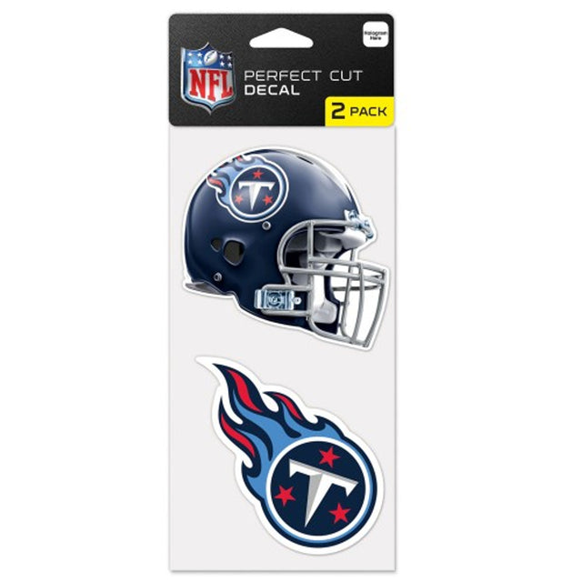 Juego de 2 calcomanías troqueladas de los Tennessee Titans