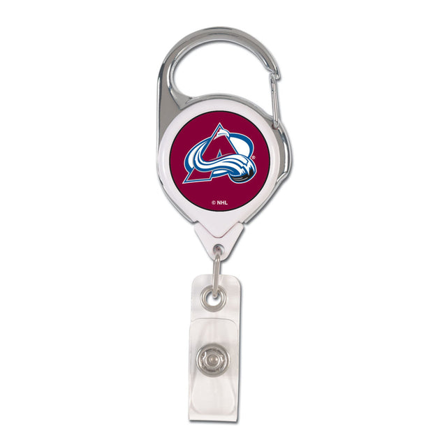 Colorado Avalanche Badge Holder Premium Retractable