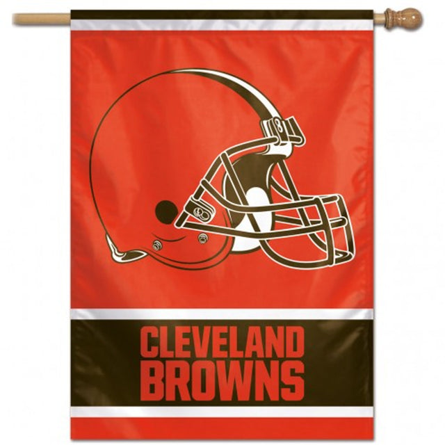 Pancarta vertical de los Cleveland Browns de 28 x 40 pulgadas