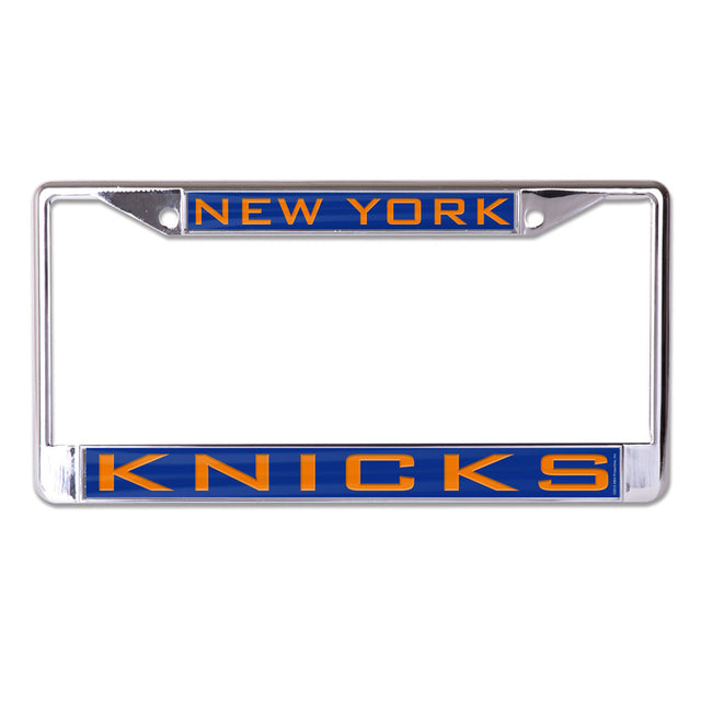 New York Knicks License Plate Frame - Inlaid