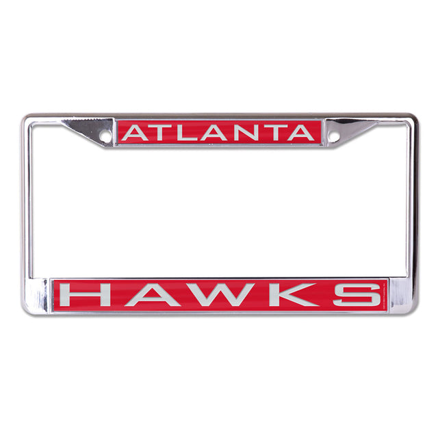 Atlanta Hawks License Plate Frame - Inlaid