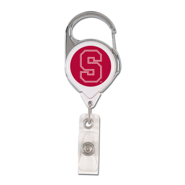 Stanford Cardinal Badge Holder Premium Retractable