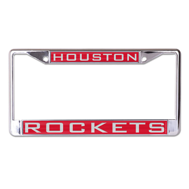 Houston Rockets License Plate Frame - Inlaid