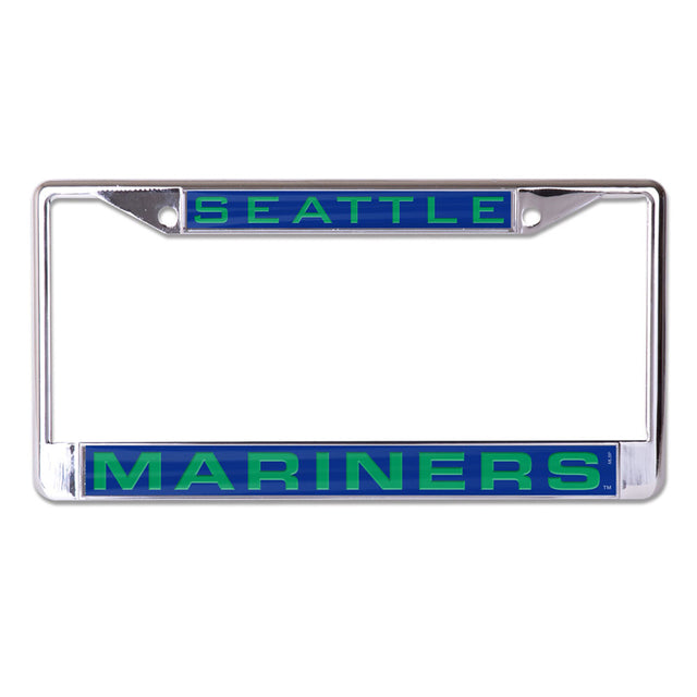 Seattle Mariners License Plate Frame - Inlaid