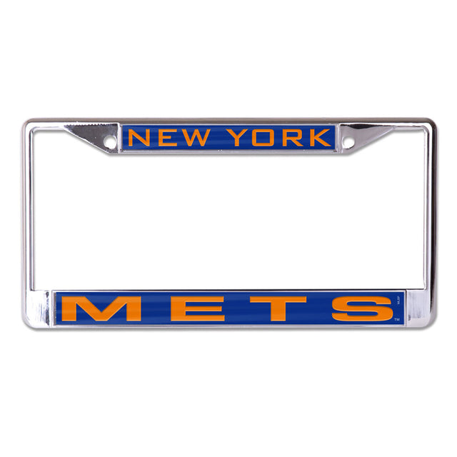 New York Mets License Plate Frame - Inlaid