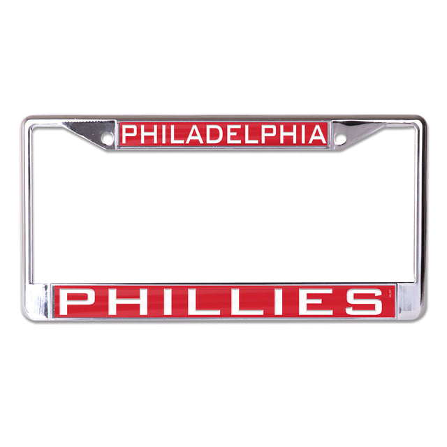 Philadelphia Phillies License Plate Frame - Inlaid