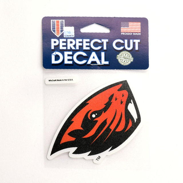 Oregon State Beavers Decal 4x4 Perfect Cut Color