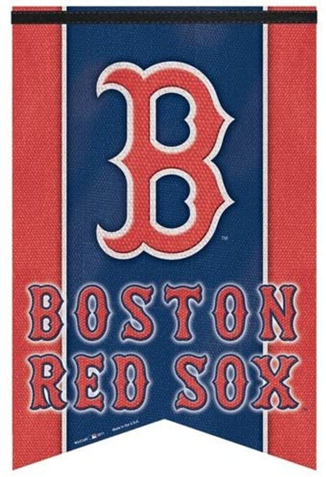 Pancarta de los Boston Red Sox de 17 x 26, estilo banderín, de fieltro de primera calidad