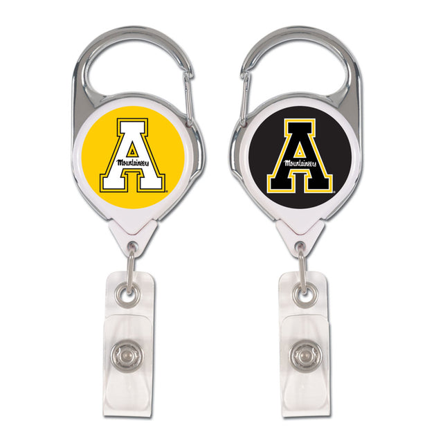 Porta credencial retráctil premium de Appalachian State Mountaineers