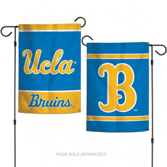 Bandera de los Bruins de UCLA de 12 x 18 pulgadas, estilo jardín, de 2 lados