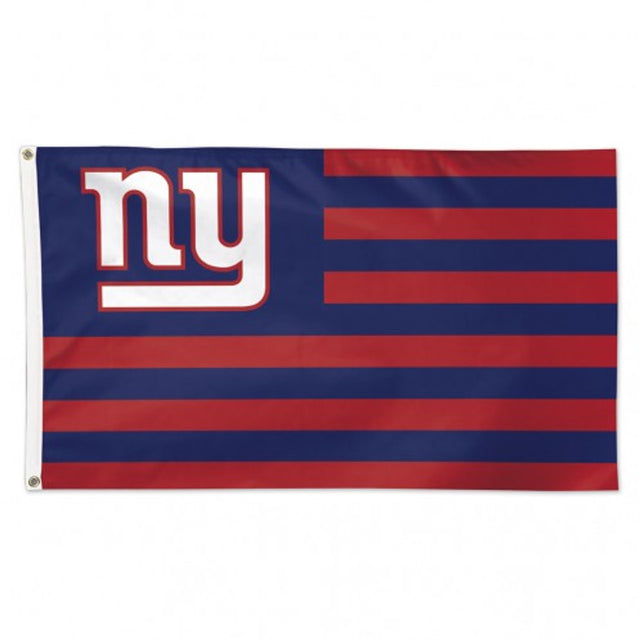 Bandera de los New York Giants de 3 x 5 pulgadas con diseño americano de lujo