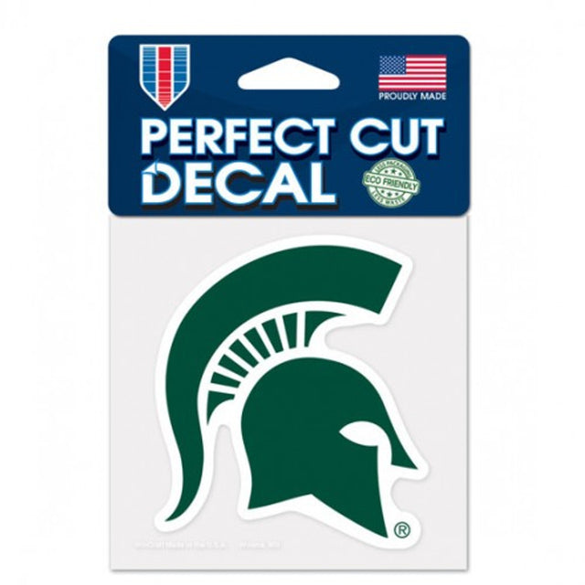 Michigan State Spartans Decal 4x4 Perfect Cut Color