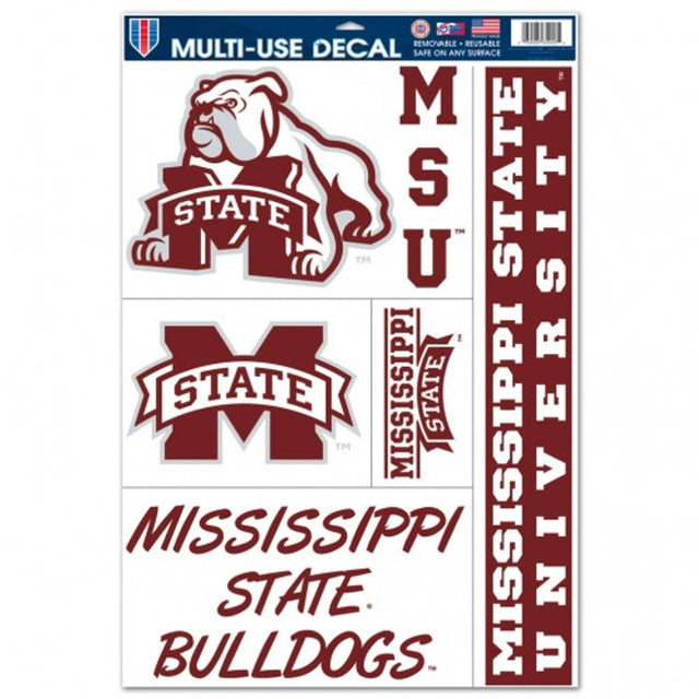 Calcomanía de los Mississippi State Bulldogs de 11 x 17 pulgadas Ultra