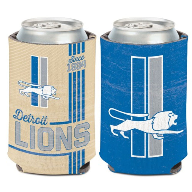 Enfriador de latas de los Detroit Lions, diseño vintage