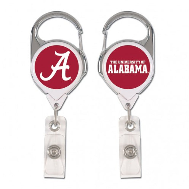 Porta credencial retráctil premium de Alabama Crimson Tide