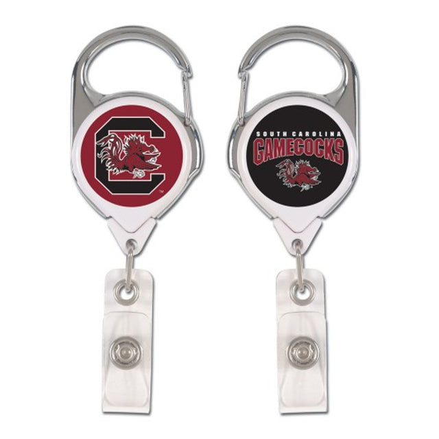 South Carolina Gamecocks Badge Holder Premium Retractable