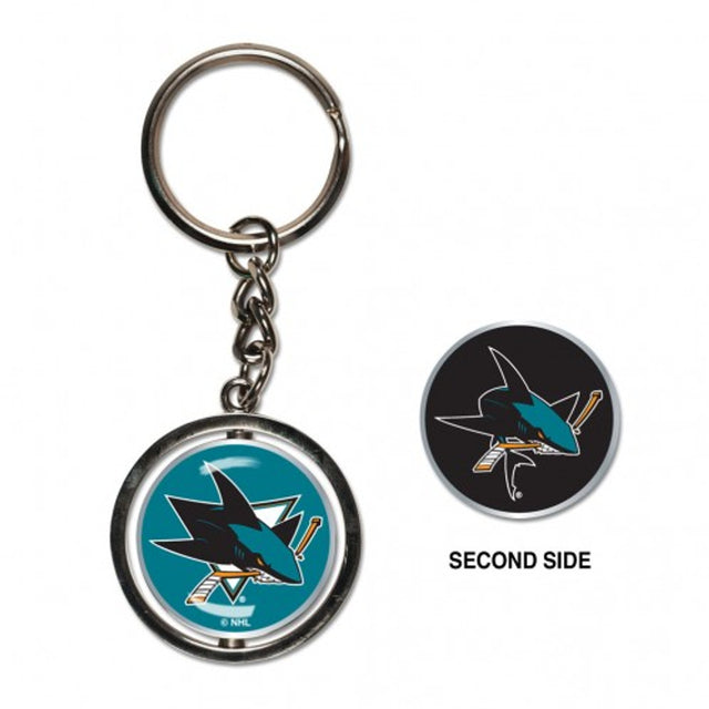 Llavero giratorio estilo San Jose Sharks CO