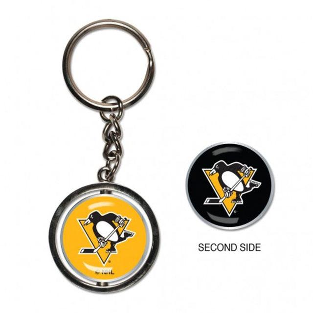 Llavero giratorio de los Pittsburgh Penguins