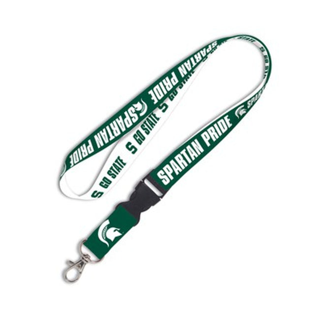 Cordón de estilo desprendible de los Spartans de Michigan State