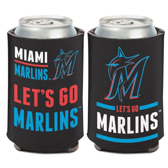 Miami Marlins Can Cooler Slogan Design