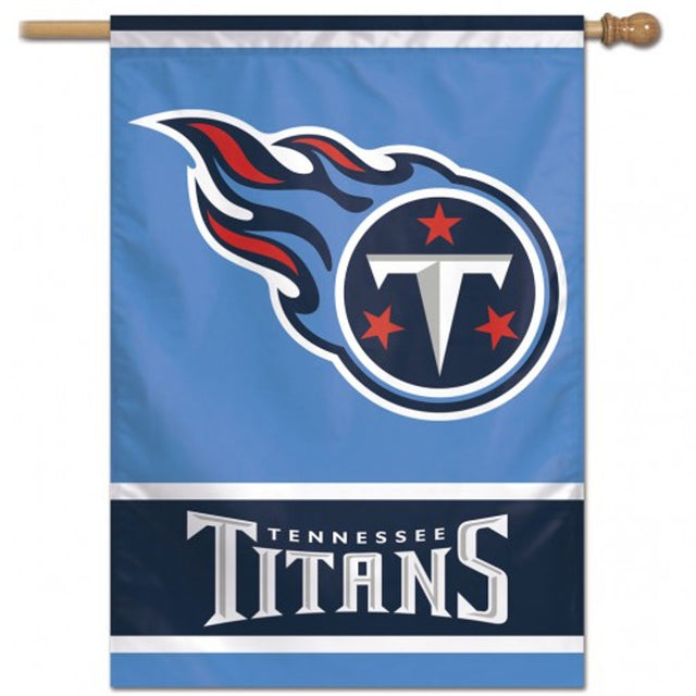 Banner vertical de los Tennessee Titans de 28 x 40 pulgadas