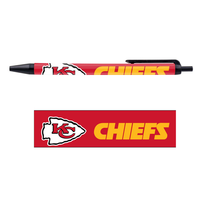 Paquete de 5 bolígrafos de los Kansas City Chiefs