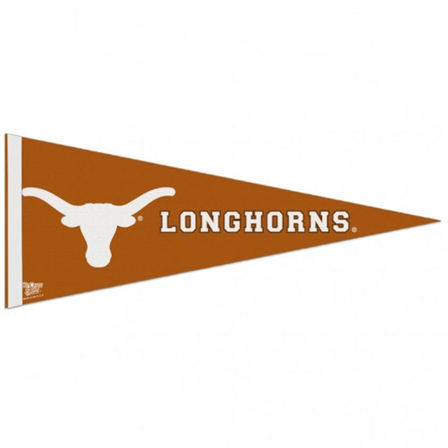 Banderín de los Texas Longhorns de 12 x 30, estilo premium, diseño alternativo