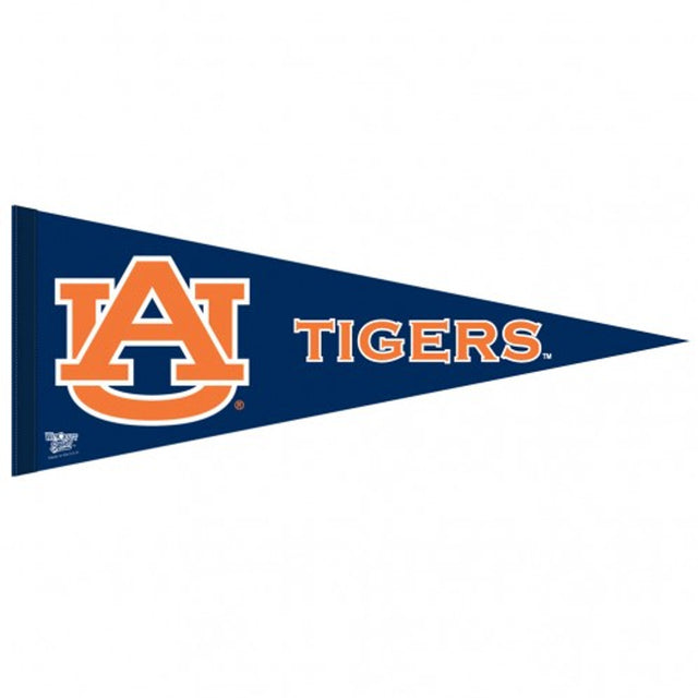 Banderín de los Auburn Tigers de 12 x 30, estilo premium