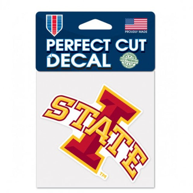 Iowa State Cyclones Decal 4x4 Perfect Cut Color