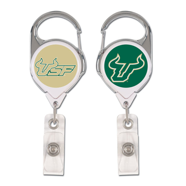 South Florida Bulls Badge Holder Premium Retractable