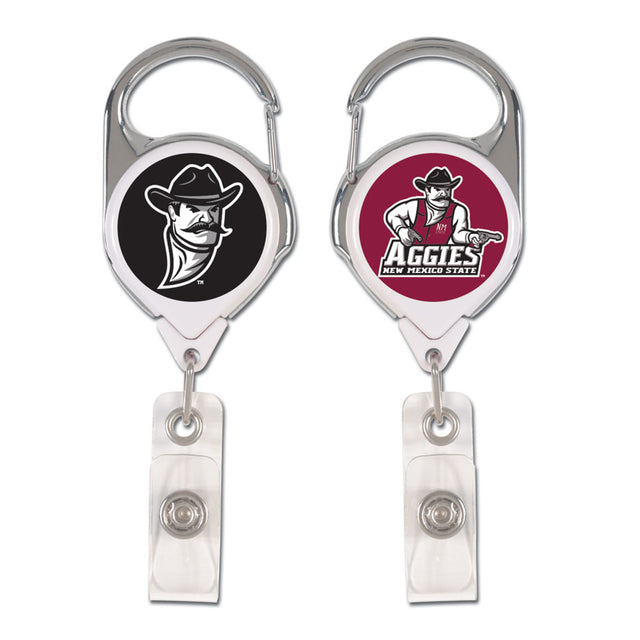 Porta credencial retráctil premium de New Mexico State Aggies