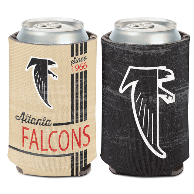 Enfriador de latas de los Atlanta Falcons, diseño vintage