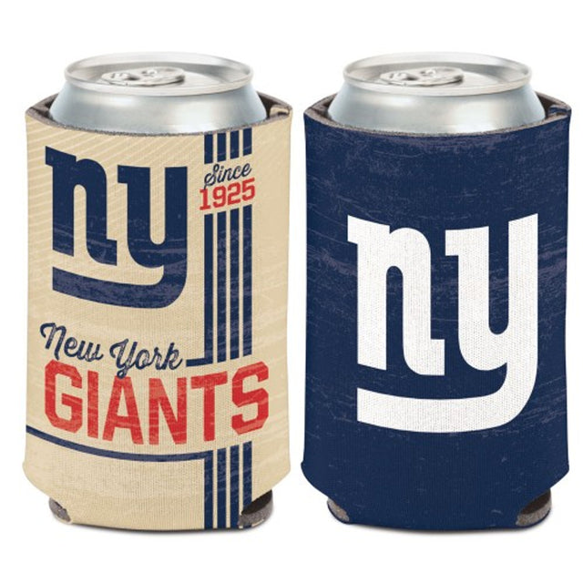 Enfriador de latas de los New York Giants, diseño vintage