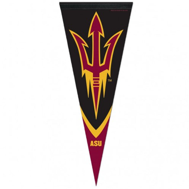 Banderín de los Arizona State Sun Devils de 12 x 30, estilo premium