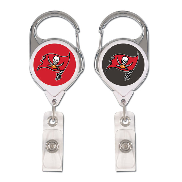 Porta credencial retráctil premium de los Tampa Bay Buccaneers