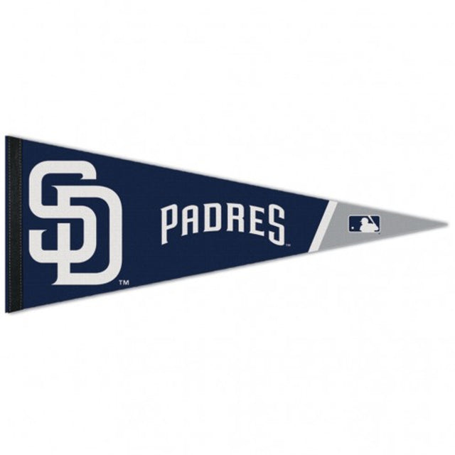 Banderín de los Padres de San Diego de 12 x 30, estilo premium