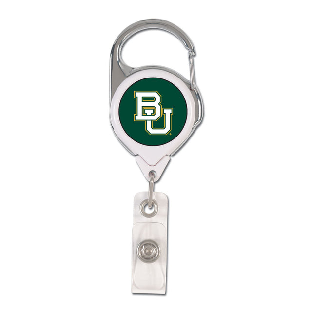 Porta credencial retráctil premium de los Baylor Bears